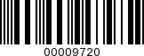 Barcode Image 00009720