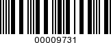 Barcode Image 00009731
