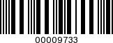 Barcode Image 00009733