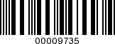 Barcode Image 00009735