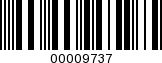 Barcode Image 00009737