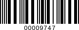 Barcode Image 00009747