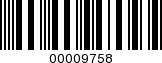 Barcode Image 00009758