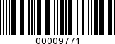 Barcode Image 00009771