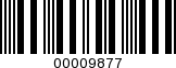 Barcode Image 00009877