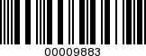 Barcode Image 00009883