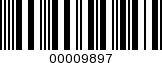Barcode Image 00009897