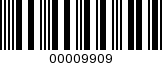 Barcode Image 00009909