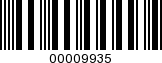 Barcode Image 00009935