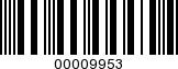 Barcode Image 00009953