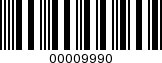 Barcode Image 00009990