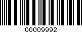 Barcode Image 00009992