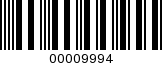 Barcode Image 00009994