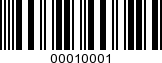 Barcode Image 00010001