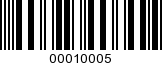 Barcode Image 00010005