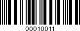 Barcode Image 00010011