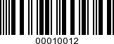 Barcode Image 00010012