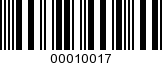 Barcode Image 00010017