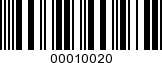 Barcode Image 00010020