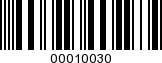 Barcode Image 00010030