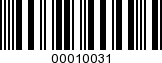 Barcode Image 00010031
