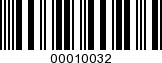 Barcode Image 00010032
