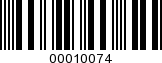 Barcode Image 00010074