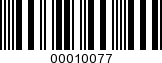 Barcode Image 00010077