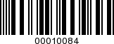 Barcode Image 00010084