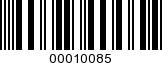 Barcode Image 00010085