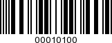 Barcode Image 00010100