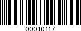Barcode Image 00010117