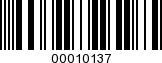 Barcode Image 00010137