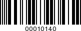 Barcode Image 00010140