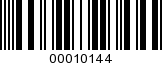 Barcode Image 00010144