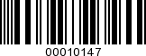 Barcode Image 00010147