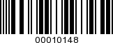 Barcode Image 00010148