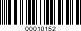 Barcode Image 00010152
