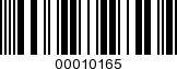 Barcode Image 00010165