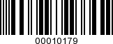 Barcode Image 00010179