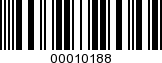 Barcode Image 00010188