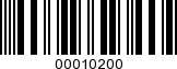 Barcode Image 00010200