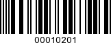 Barcode Image 00010201