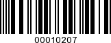 Barcode Image 00010207