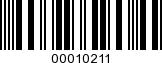 Barcode Image 00010211