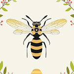 Devonstone Queen Bee - Queen Bee Wreath