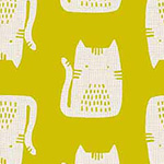 Cats and Dogs - Cats in Yellow