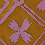 Handcrafted Patchwork - Tile in Goldenrod