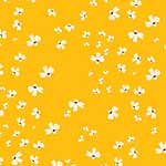 Taking Flight - Mini Flowers on Mustard