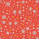 Festive Friends - Snowflakes in Red